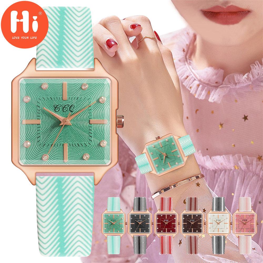 

Привет модные часы Роскошные женские кварцевые часы Водонепроницаемые женские часы Женские наручные часы