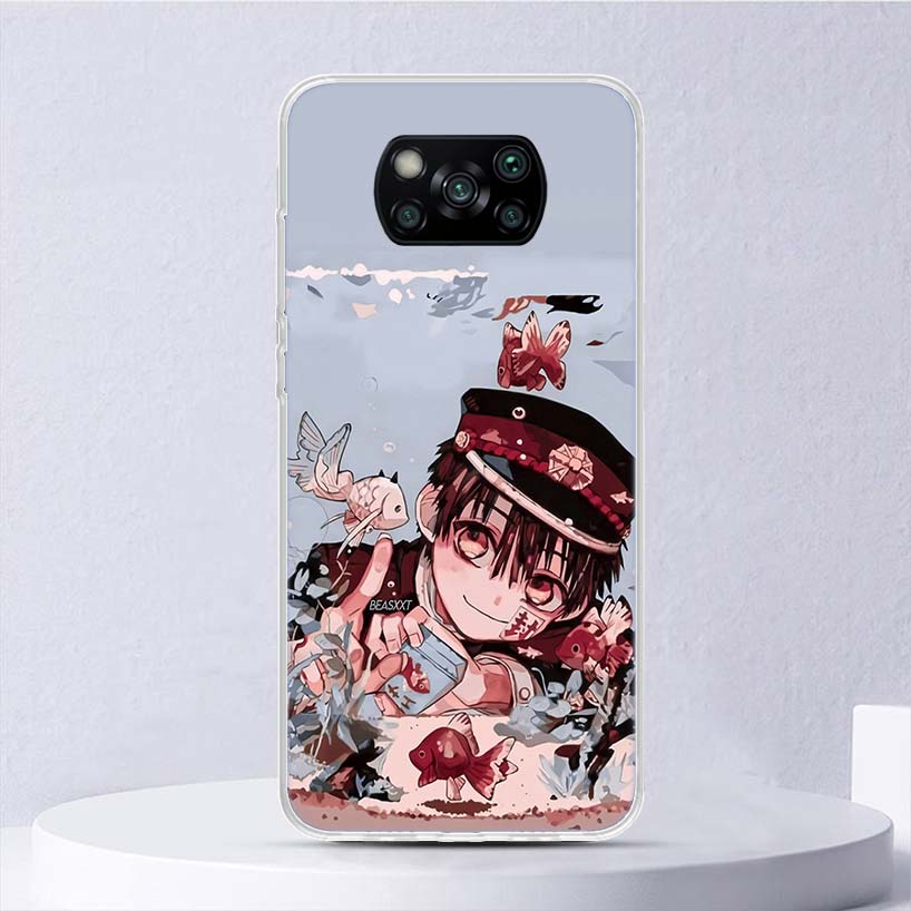 Toilet Bound Hanako Kun Anime Soft Case For Xiaomi Poco X7 X6 X5 X4 X3 Nfc F7 Ultra F6 F5 Pro Phone Cover F4 Gt F3 M5S M4 M3 M5