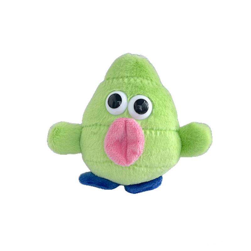 New Product Plush Big Tongue Monster Small Doll Keychain Cute Tongue Sticking Out Cute Ghost Pendant Doll