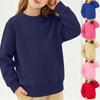 Boys Girls Long Sleeve T-Shirt Color Cotton Undershirts for Toddlers Kids Casual Comfort