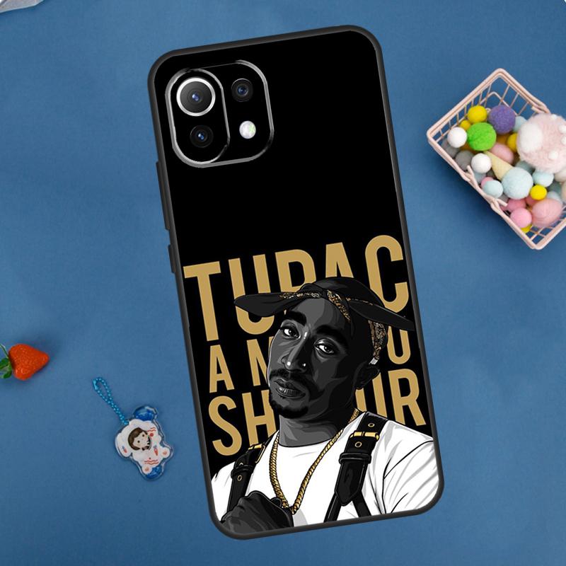 Tupac 2pac Shakur Case For Xiaomi 14 13 15 Ultra 11T 12T 13T 14T Pro POCO X7 Pro X3 X5 F5 F6 M6 X6 Pro Cover