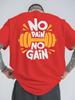 Motivational Fitness Quotes  Urban Style Loose and Breathable Summer Mens Casual Tshirt with Short Sleeves Fashionable Design
