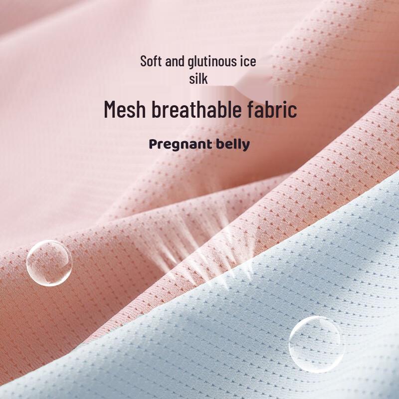 LANGSHA Women's High-Waist Seamless Maternity Panties