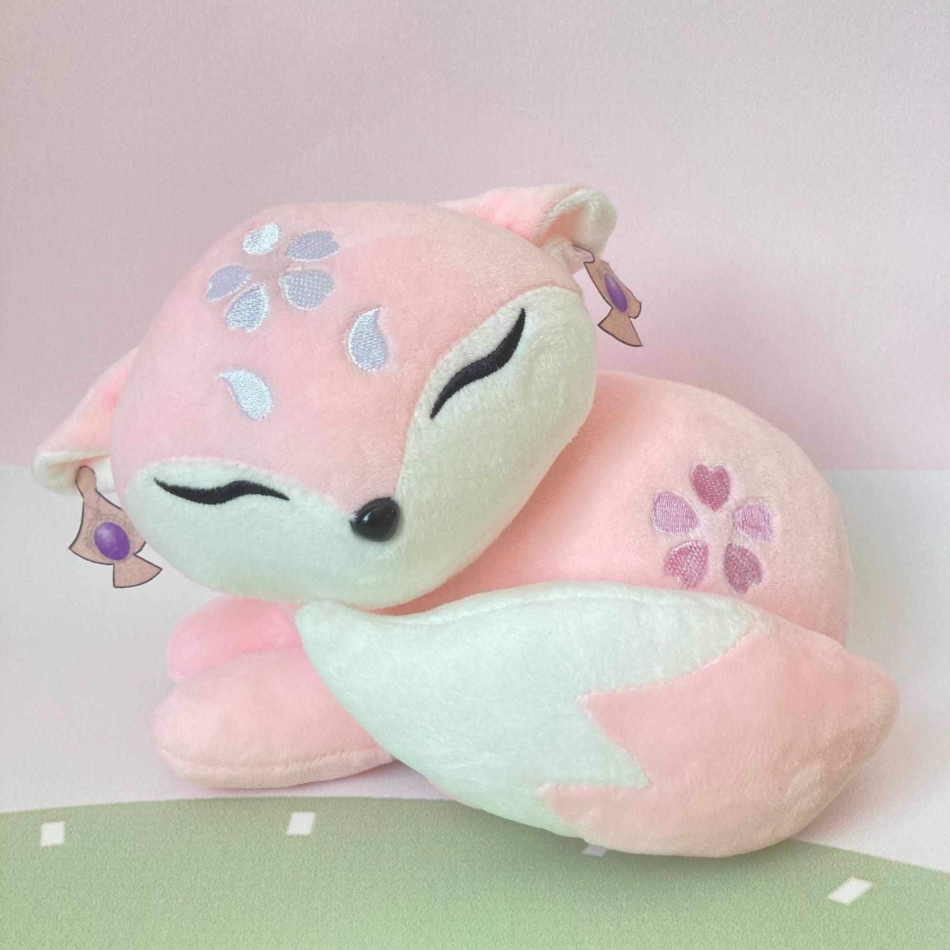 

Игра Сын Квадратичный Оригинального Бога Лиса Плюшевая Кукла Подарки Рождество 20cm