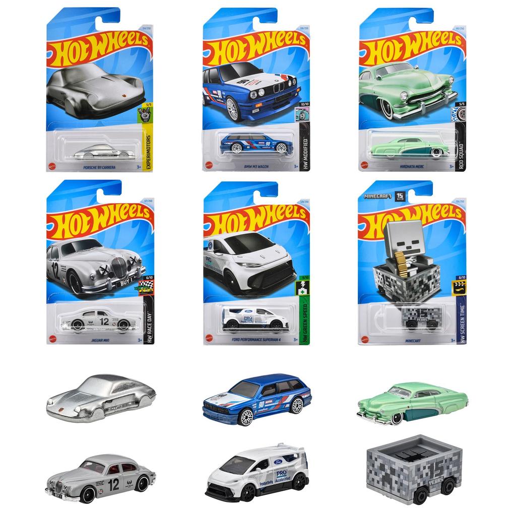 Hot Wheels Basic Cars G Fahrzeug Mini Alter 3 und Sortiment, 36er-Box, Spielzeug, Autos, Up, 98MG-C4982
