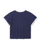 ISTKUNST Cherry Crop Ringer Tee_Navy(Ik2Fmft527A)