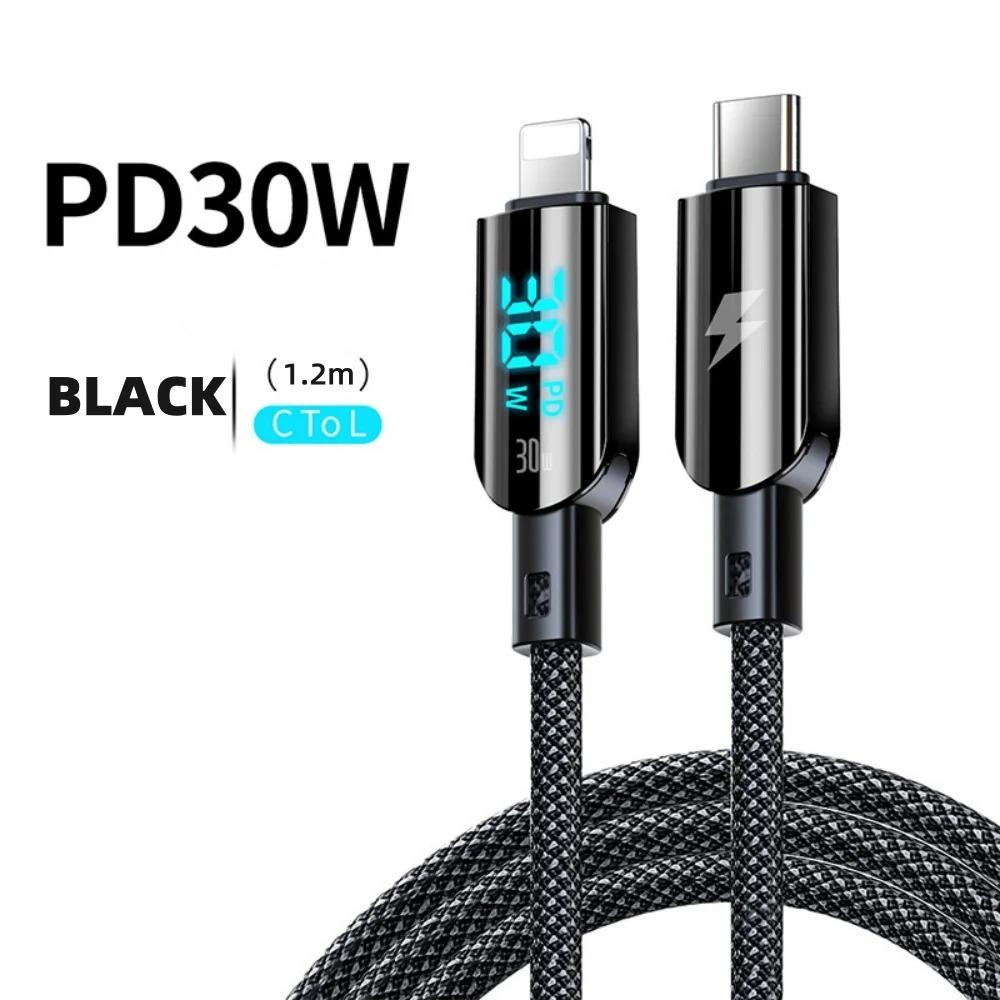 100W 6A Type C PD Quick Charger 3.0 Cable For Samsung Xiaomi Huawei USB C Mobile Phone Data Cord Fast Charging Data Cable