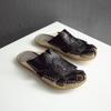 Pantofole da uomo in pelle Sandali da spiaggia antiscivolo Scarpe estive comode Pantofole da uomo Classici Infradito da uomo