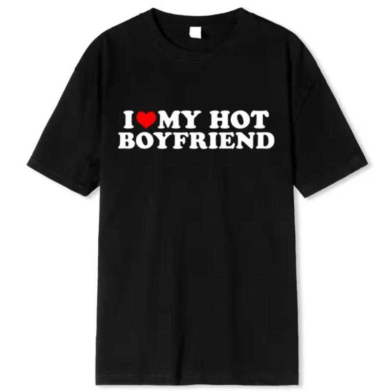 

I Love My Hot Girlfriend Boyfriend High Quality Tshirt Manga Comic Summer Men T Shirt Graphic Unisex Clothing 4XL