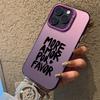 Per iPhone 16 15 14 Pro Max 13 12 11 Pro Massimalista Più Amore Per Favore Cover per Telefono Per iPhone XS Max X XR 7 8 Plus SE2 Custodia