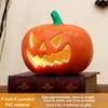 Halloween Beleuchteter Kürbis DIY Ornament Laterne LED Leuchtender Lächelnder Kürbis Licht Außenhof Veranda Gartenparty Dekoration