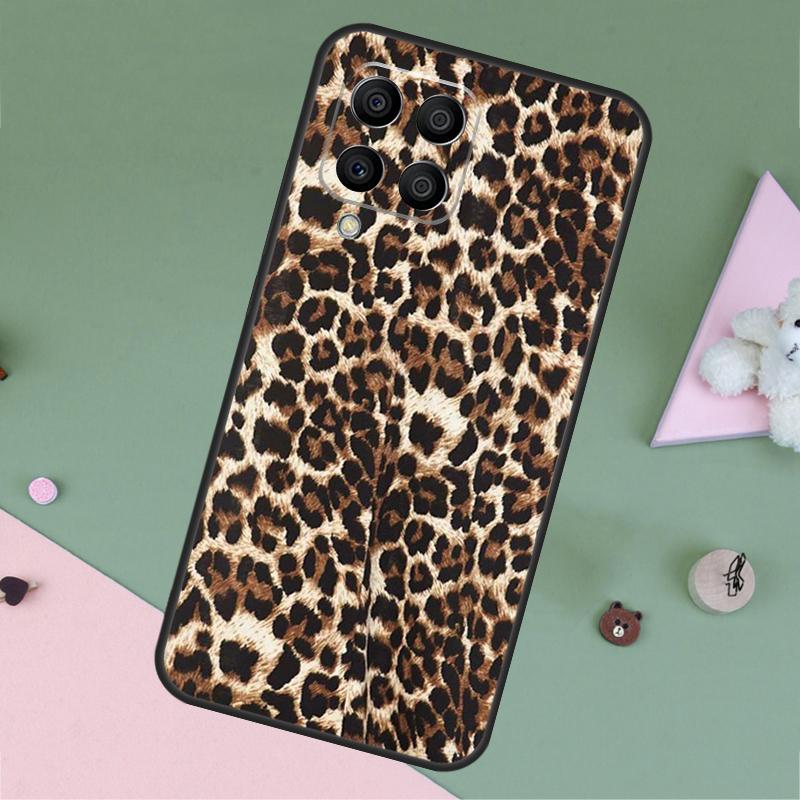 Leopard Print For Samsung Galaxy M11 M21 M31 M12 M13 M14 M15 M35 M34 M54 M33 M53 M32 M52 M06 M16 M55 Case