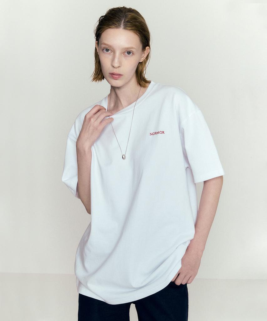 NORMOR Logo T-Shirt White