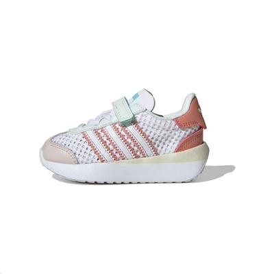 Originals Country Xlg Comfortable Breathable Low-Top Walking Shoes Baby Shoes White Brown Purple JH6368