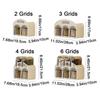 Plastic Wall Mounted Seasoning Box Moisture-proof Spice Storage Rack Spice Container  for Home