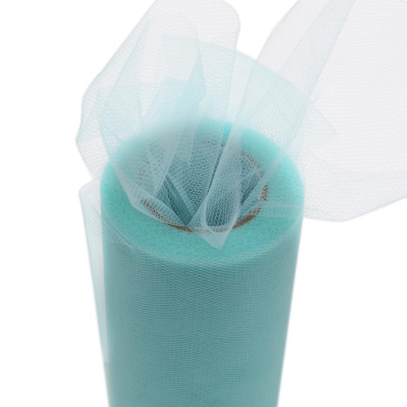 Tulle Roll 15cm 25Yards Roll Fabric Spool Tutu Party Baby Shower Birthday Gift Wrap Wedding Decoration Christmas Event Supplies