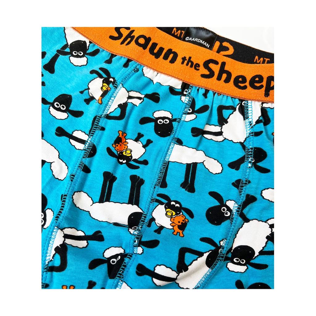 Shaun the Sheep Boxer Briefs, Shaun & Timmy, Size M, TH1114
