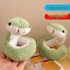 Adorable Green Snake Plush Toy - Cute Stuffed Animal Doll & Charming Living Room Ornament