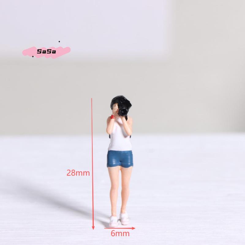 S-1 Pc 1/64 Miniature Sand Table Figure Model Diorama - Creative Photography Prop Collection Decoration For Scenery Layout