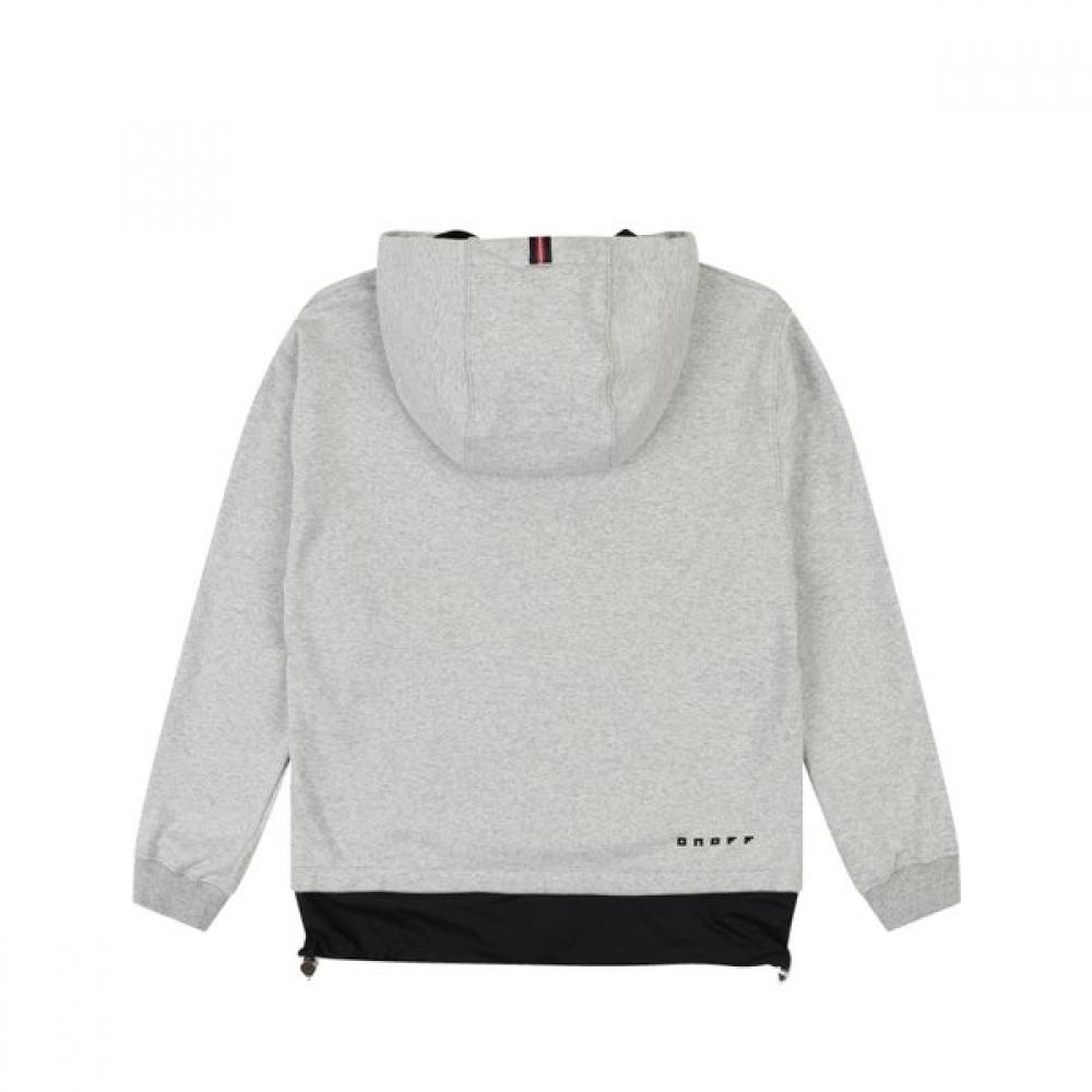 Onoff Men Hood Shirt Gray Of9222gb