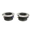 2 Pcs 150W Car Tweeter High Sensitivity High Frequency Response Silver Car Loudspeaker for All Car Sound Systems