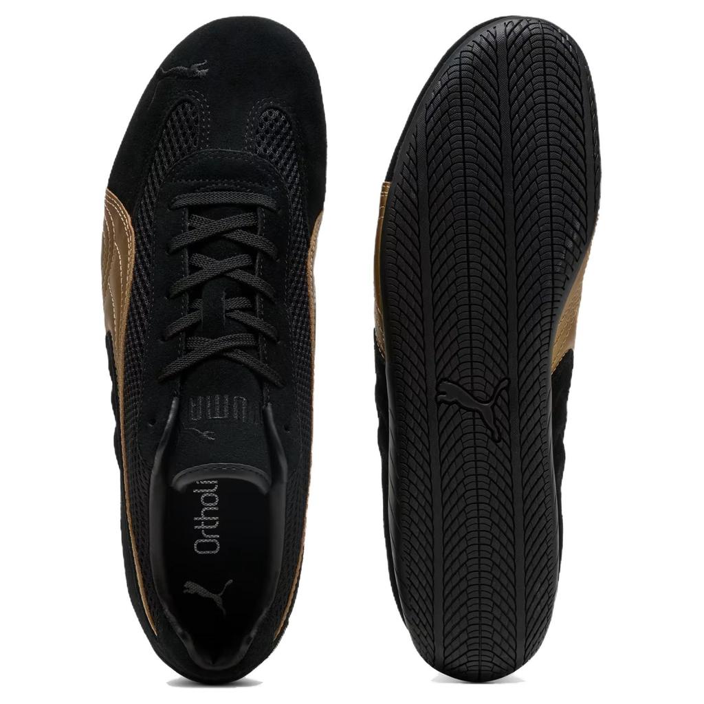 Puma Speedcat Premium Black Gold Women Sneakers 405355-06