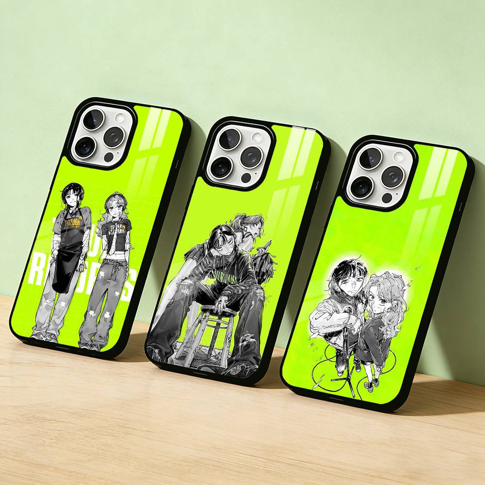 AAA Aya Osawa Mitsuki Koga MitsuAya Phone Case Color Silver Shell For IPhone 17 16 15 14 13 12 11 Pro Max Plus