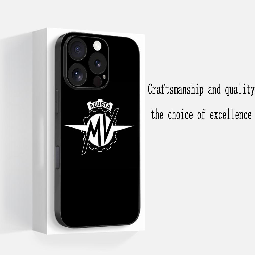

Moto art Agu-sta logo poster design Phone Case For iPhone 17 16 e 15 14 13 12 Plus Mini Pro Max Soft black Shockproof Cover iPhone 13 mini