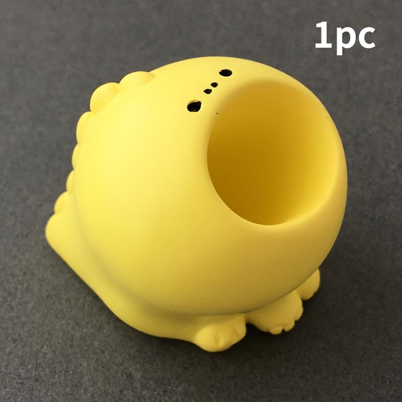 Cute Small Pen Pencil Needle Storage Case Holder Kawaii Resin Animal Paper Clip Toothbrush Mini Organizer Office Desk Decor
