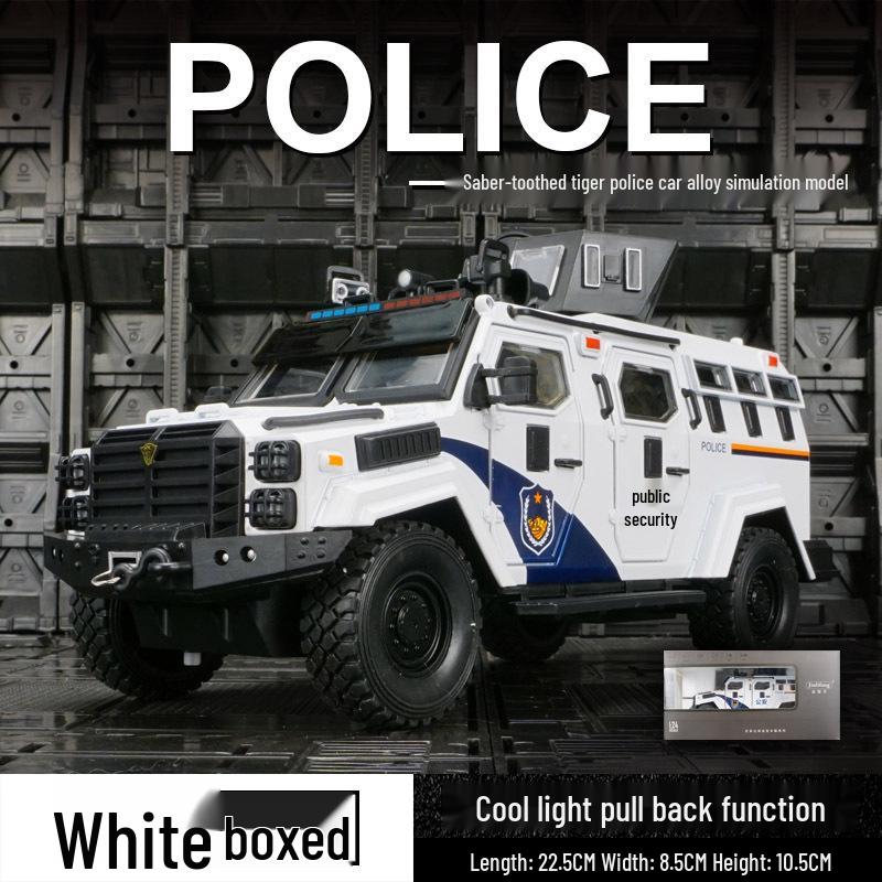 

Ford Sabretooth Explosion-Proof Alloy Car Model with Pull-Back, Sound & Light Features