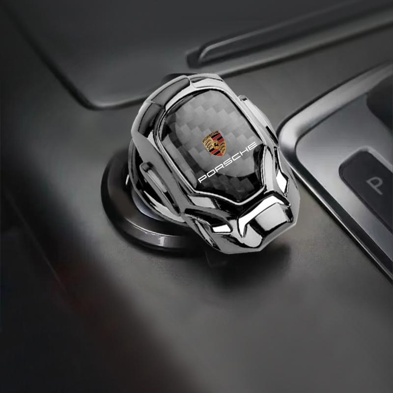Car One-Click Start Buttons Protective Cover Car Styling For Porsche 911 944 Cayenne Macan Panamera Boxster Cayman