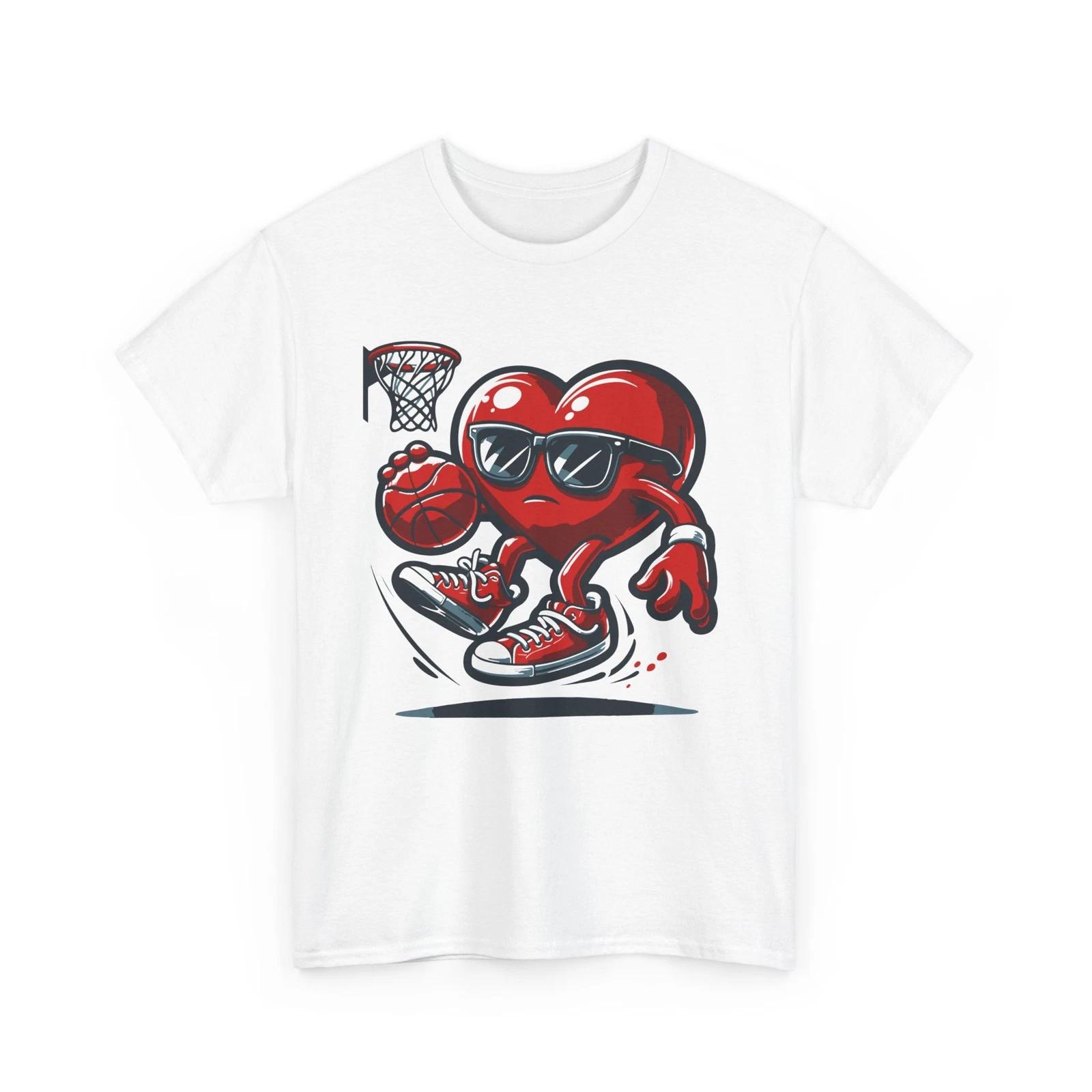 Basketball Vibe Tee | Cool Sports Graphic Shirt | Hoops Lovers 4XL