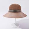 Hats Womens Summer Large Organza Brim Splicing Sun Hat Flowers Fashion Sun Hat Holiday Beach Hat Tide