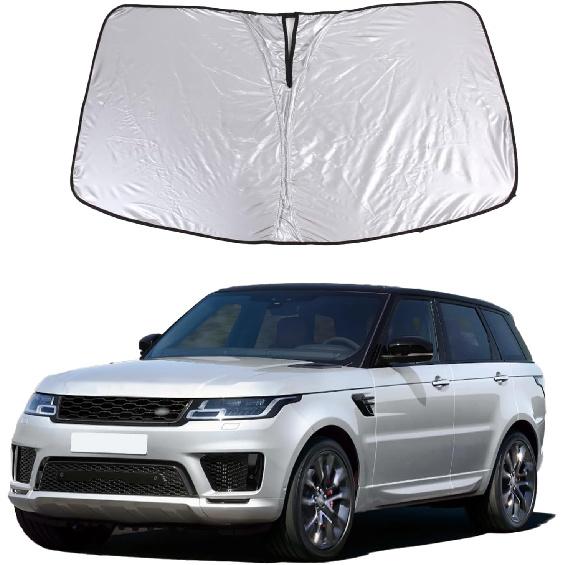 Car Windshield Sun Shade Compatible with Range Rover Sport 2023-2024 Windshield Sunscreen Heat Shield Front Windshield Sun Shade Folding Sunshade UV