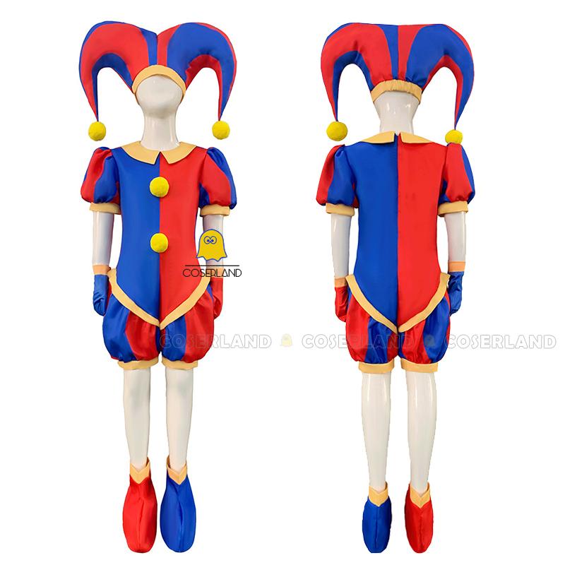 The Amazing Digital Circus Pomni Kinger Zooble Cosplay Cartoon Costume Gangle Halloween Party Costumes Kids Children