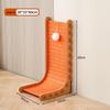 Extra-Large Vertical L-Shaped Cat Scratching & Bed Combo: Durable, Scratch-Resistant, No Mess, Wear-Resistant Cat Claw Board.