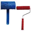 Wood Grain Roller Brush Tool for Imitation Wood Patterns - Rubber Mold for Wall Art