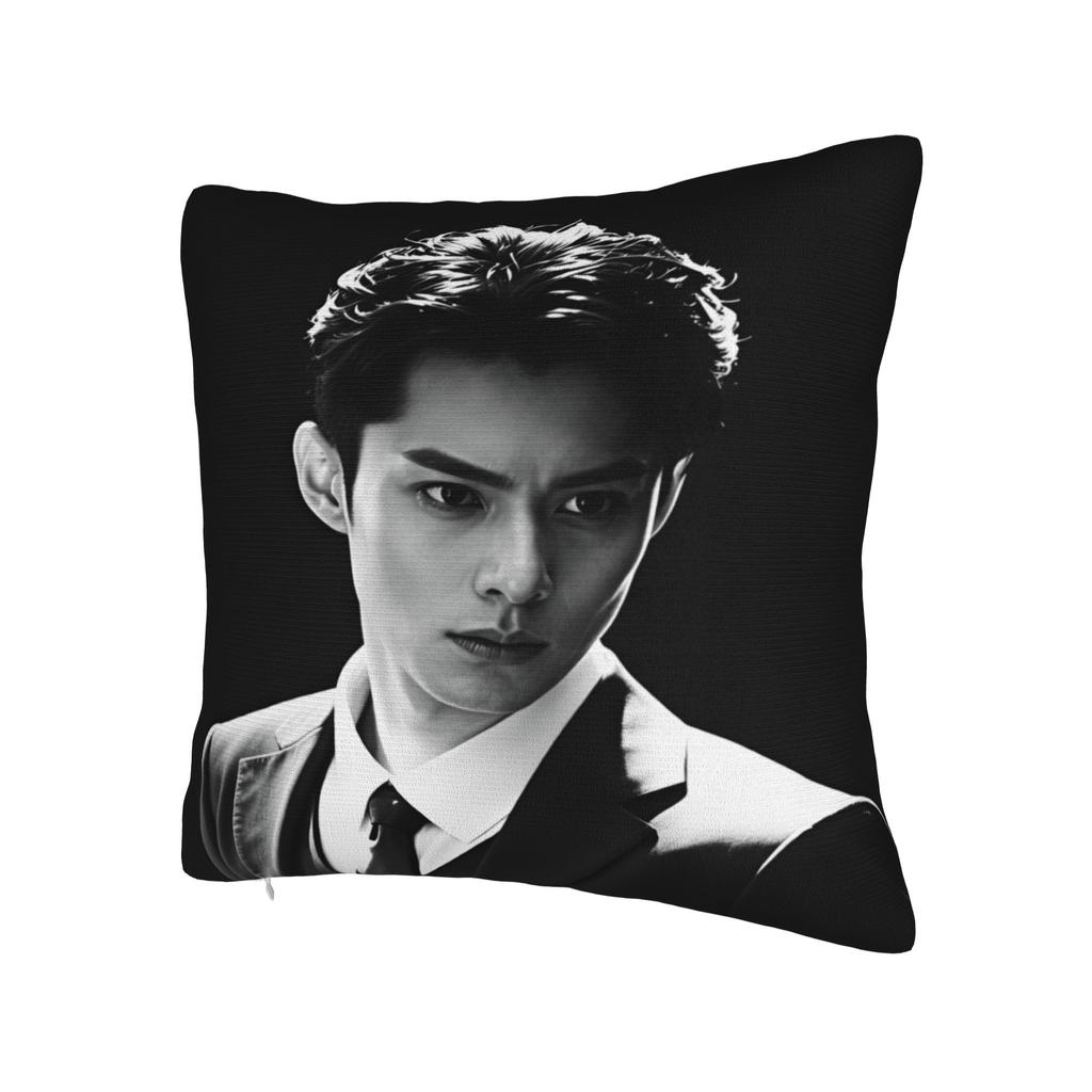 Wang Hedi Dylan Wang Actor Pillowcases Vintage Pillow Case For Sofa Home Decoration Design Pillow Cover