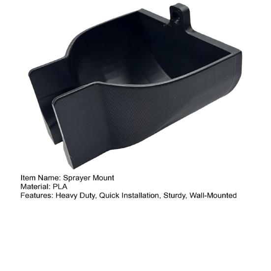 Wall Mount Garden Hose Nozzle Holder 3D Printed Universal Sprayer Bracket Outdoor Hose Hanger for Garden Yard Irrigation Patio