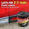 Multi-Functional Plastic Rubber Repair Paste - Car Interior Renovation, Tire Gloss Maintenance, Anti-Aging & Fade Prevention, Sc