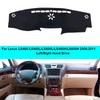 For Lexus LS460 LS460L LS600L LS460H LS600H 2006- 2011 2 Layers Car Dashboard Cover Carpet Cape Rug Pad Carpet Dashmat Sun Shade