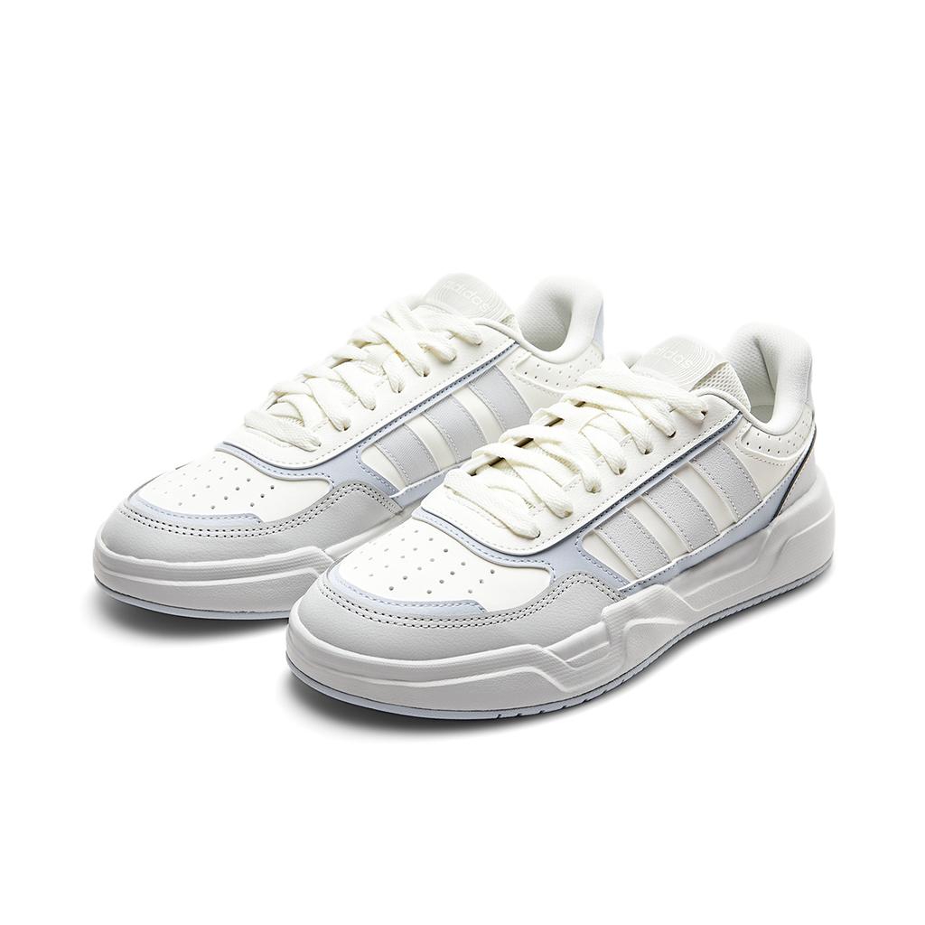 adidas Lite Baller 1.5 Abrasion Resistant Cushioning Lightweight Low Top Skateboard Shoes Women's White KI1499