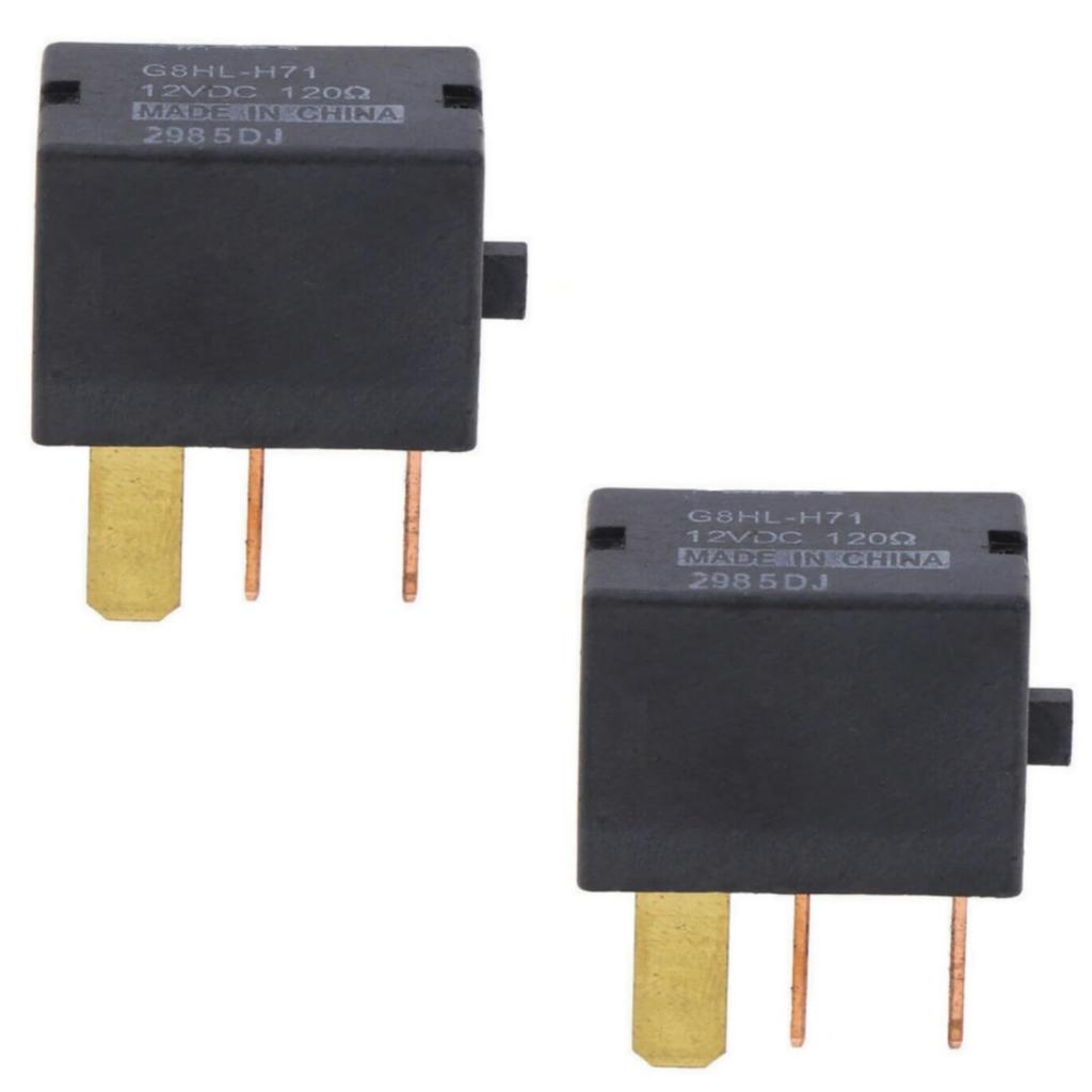 Relay Air Conditioner Relay Set of 2 A/C 4 Pin 4 Extremes Universal Car Air Conditioner Fan Relay