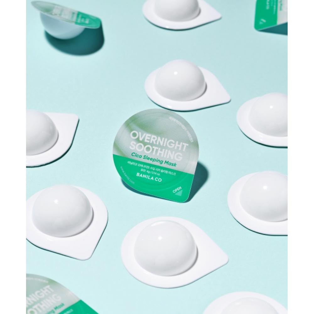 Banilaco Overnight Soothing Cica Sleeping Mask Travel Kit 4g 12