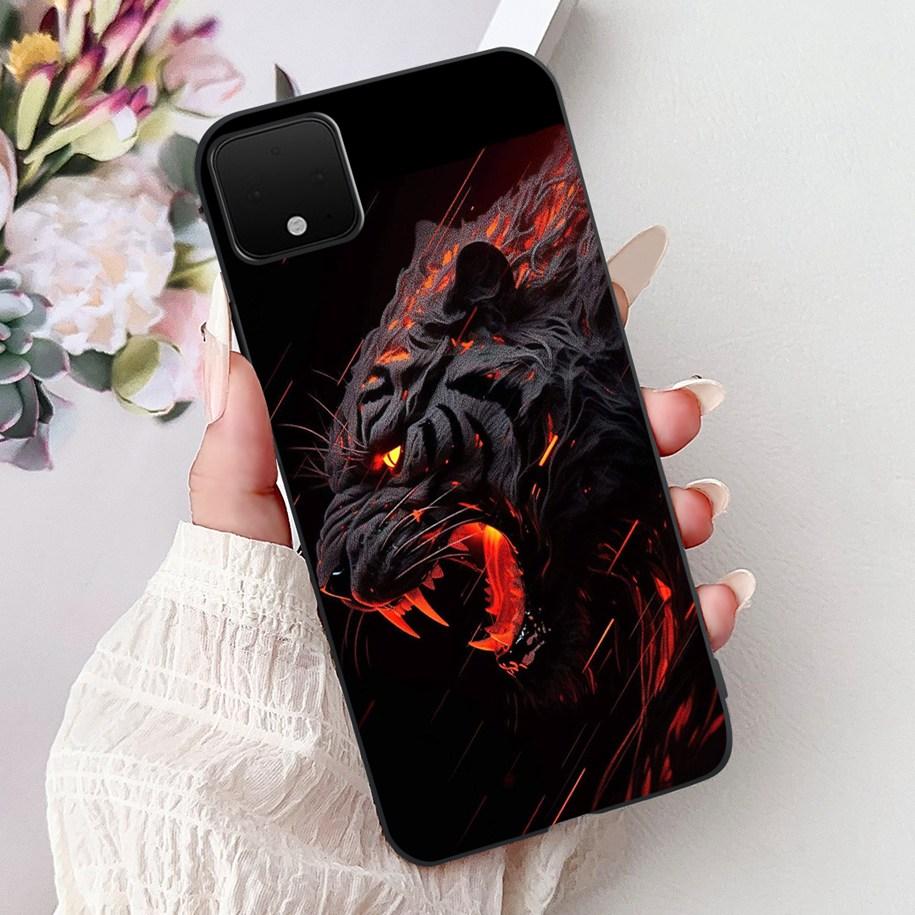 Pour Google Pixel 4 XL Coque Pixel XL4 Housse Marbre de Luxe Dessin Animé Silicone Souple TPU Étuis de Téléphone Pour Google Pixel 4XL G020J Pare-chocs