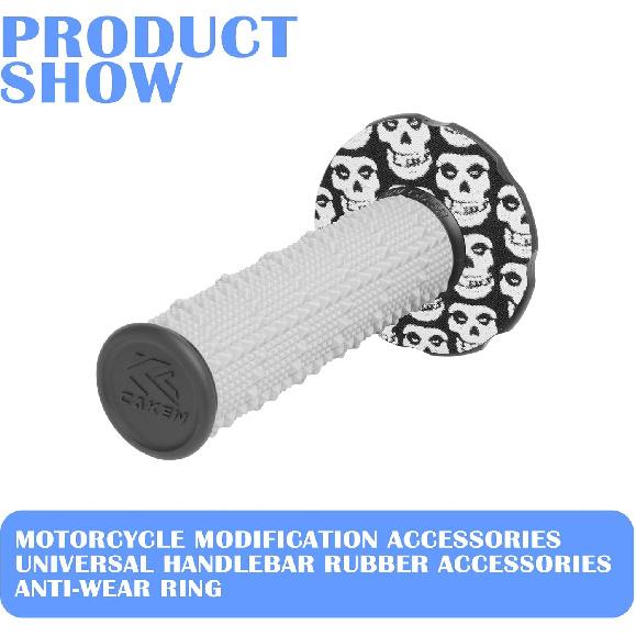 PRO CAKEN Non-Slip Moto Grip Donuts Fit for MX ATV Donuts Handlebar Grips Dirt Bike Quad Bicycle Grip Donuts Handlebar Accessories Unique Hand Grip