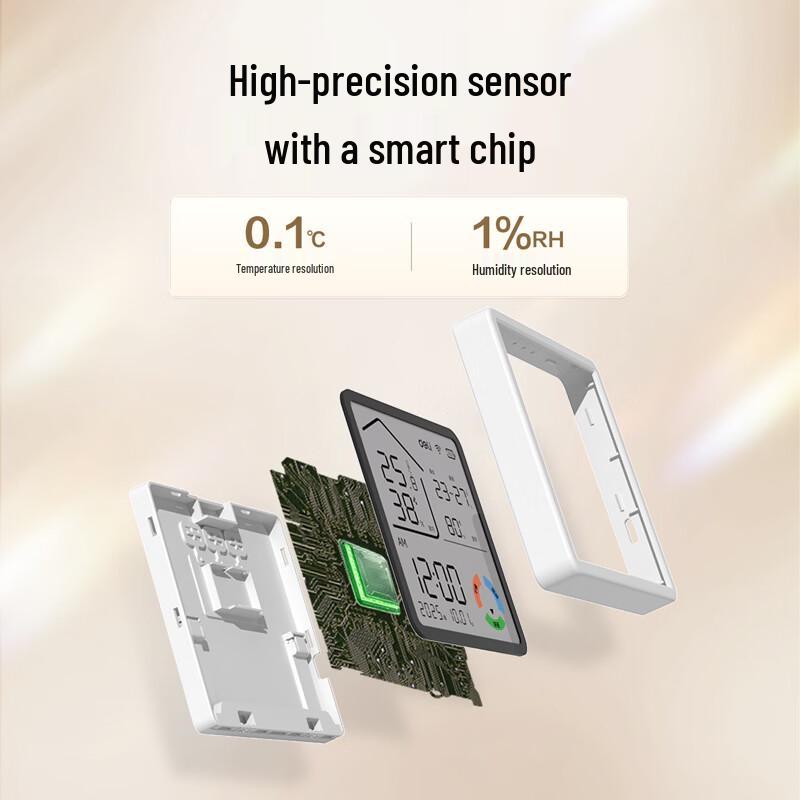 Deli Smart WiFi Indoor/Outdoor Temperature and Humidity Monitor