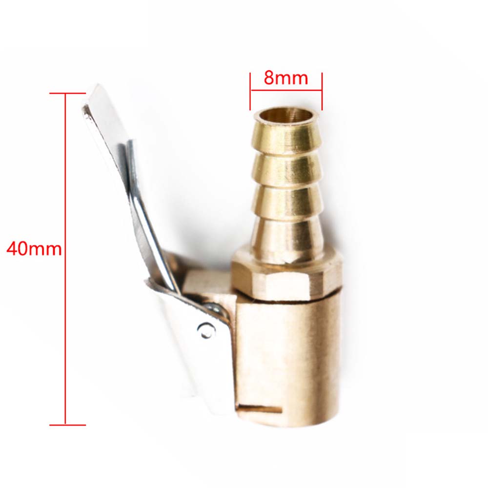 Parts Tire Chuck Tail Plug Inflatable Quick Clip Car Tire Inflatable Air Pump Nozzle Inflator Valve
