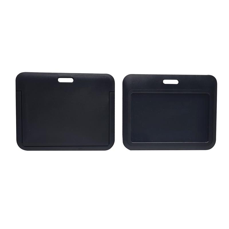 Cartoon-Colored ABS Plastic Slide-In Badge Holder for ID Cards