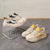 Mode Damen PU Leder Sneaker Lochschuhe Sommer Atmungsaktiv Hohl Freizeitschuhe Mode Originalität Damen Sandalen Zapatos De Mujer